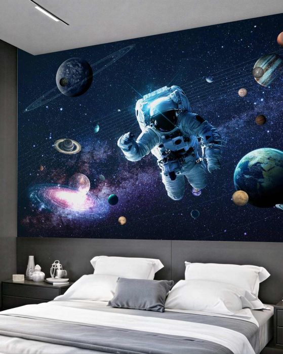 Fototapeta astronauta w kosmosie