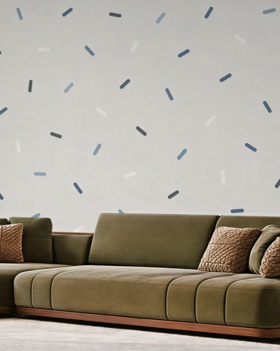Fototapeta minimalistyczny wzór pastelowych kresek