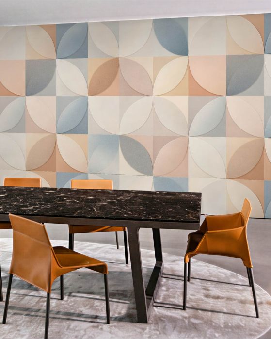 Fototapeta pastelowa geometryczna harmonia
