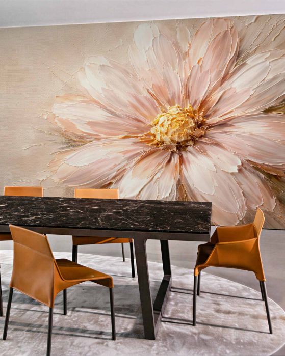 Fototapeta pastelowy kwiat w rozkwicie