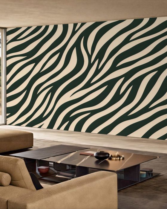 Fototapeta zebra w nowoczesnym rytmie