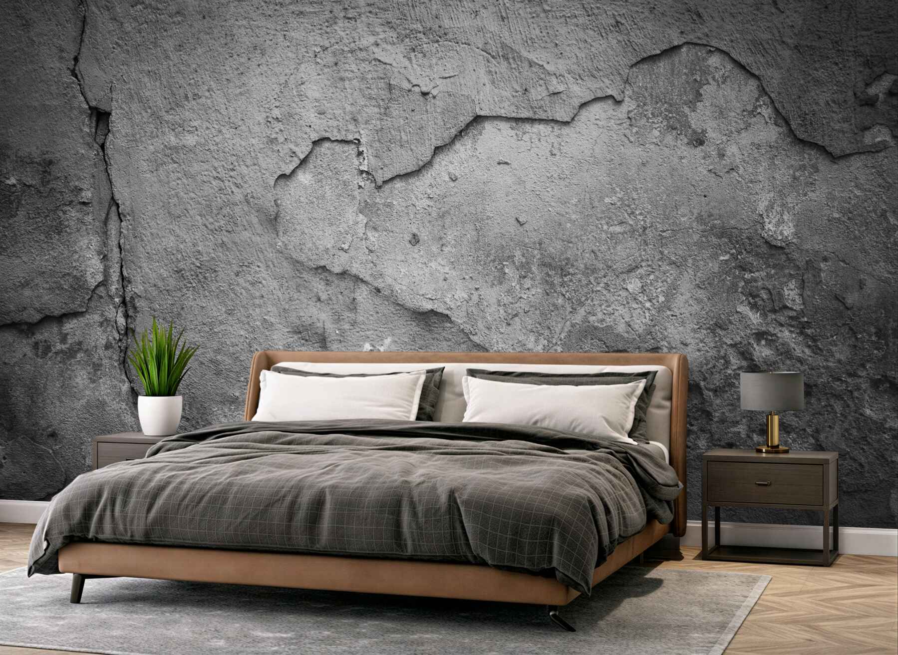 Fototapeta stary zawalony mur