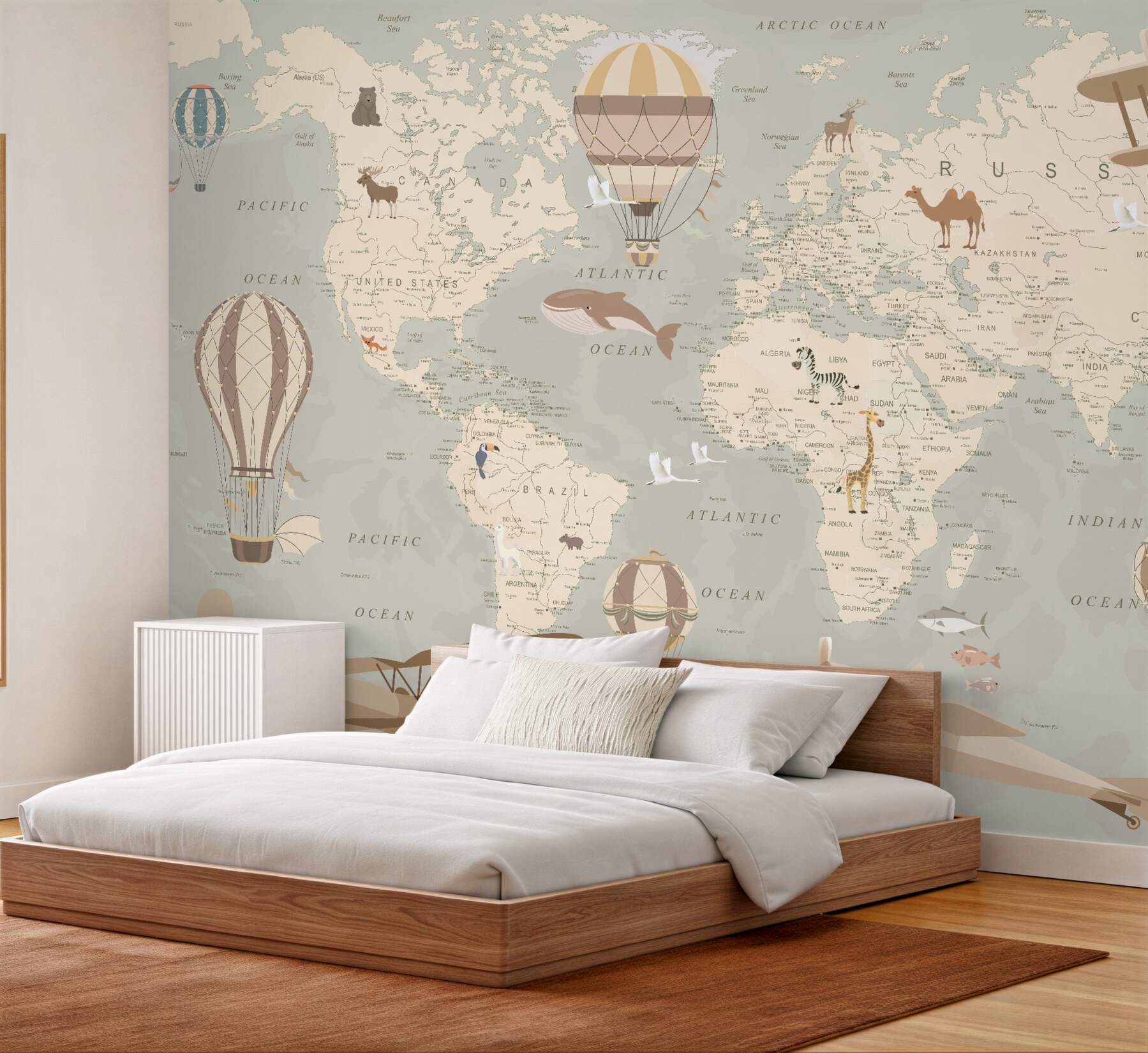 Fototapeta Mapa małego odkrywcy