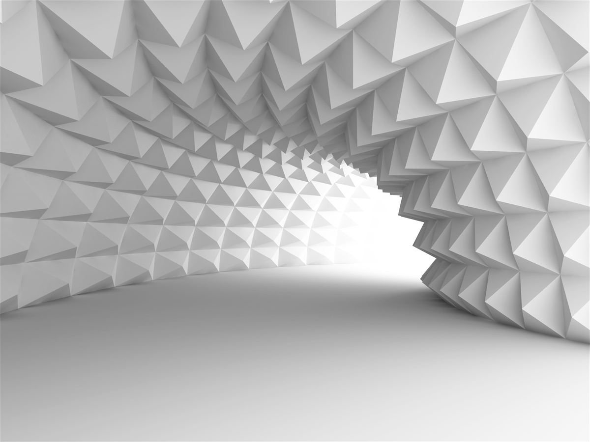 Fototapeta 3d tunel